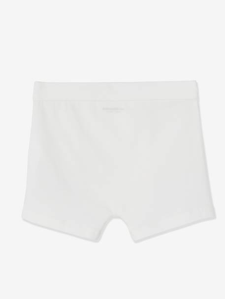 Set van 7 stretchboxers voor jongens Dino's Oeko-Tex® Set ivoor - vertbaudet enfant 