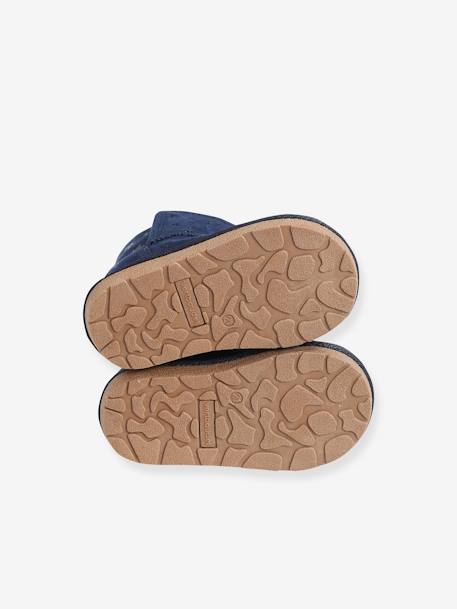 Meisjeslaarzen met voering marineblauw - vertbaudet enfant 