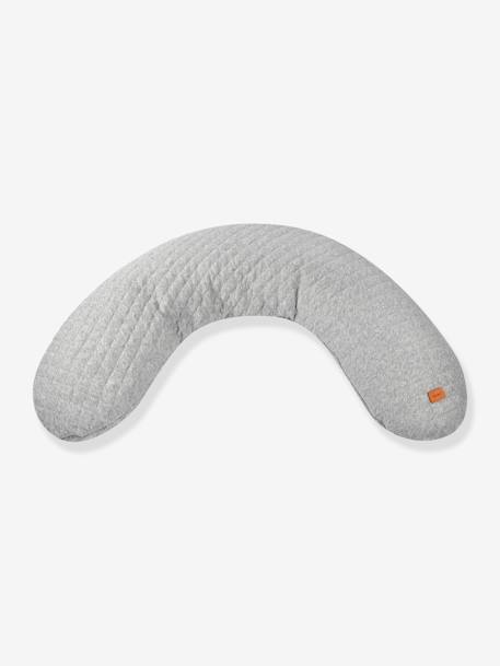 Kraam- en borstvoedingskussen BEABA Big Flopsy beige+bruin, bedrukt+cacao+Gechineerd grijs+grijs, bedrukt+groen+rood - vertbaudet enfant 