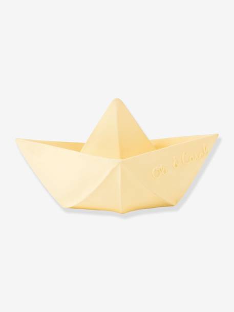 Jouet de bain Bateau Origami - MENTHE+NUDE+VANILLE - vertbaudet enfant 