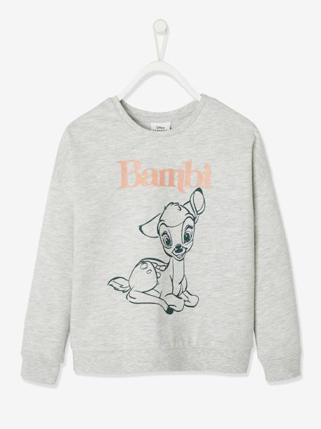 Disney® Bambi meisjessweater Gechineerd levendig grijs - vertbaudet enfant 