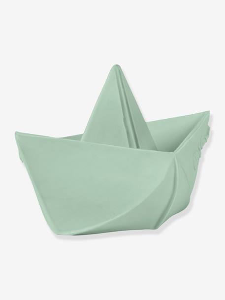 Jouet de bain Bateau Origami - MENTHE+NUDE+VANILLE - vertbaudet enfant 