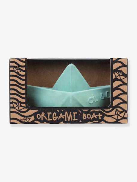 Jouet de bain Bateau Origami - MENTHE+NUDE+VANILLE - vertbaudet enfant 