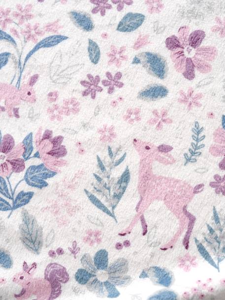 VICTORIA Oeko-Tex® fluwelen deken roze/meerkleurig - vertbaudet enfant 