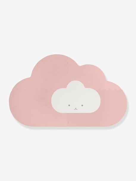 Klein wolken speelkleed - QUUT PARELGRIJS+POEDERROZE - vertbaudet enfant 