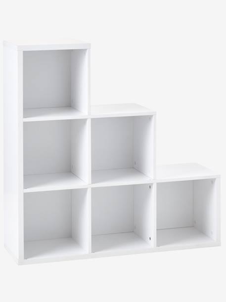 Meuble de rangement 6 cases BLANC - vertbaudet enfant 