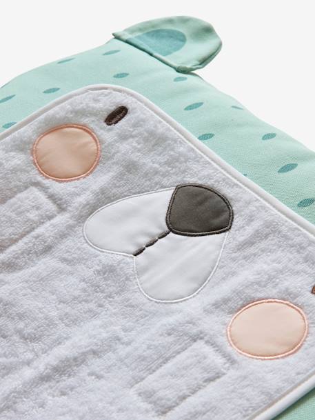 Housse de matelas à langer Ours VERT - vertbaudet enfant 