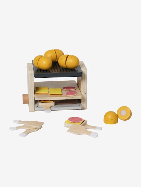 Raclettemachine FSC® hout meerkleurig - vertbaudet enfant 