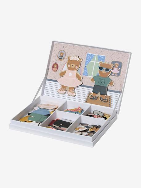 Magnetische beertjes om aan te kleden meerkleurig - vertbaudet enfant 