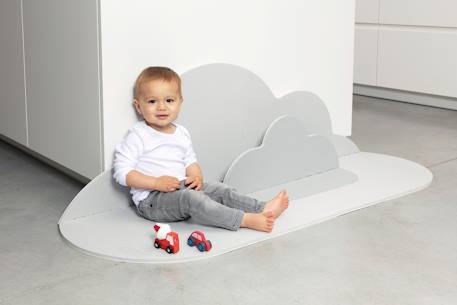 Tapis d'éveil Nuage Small - GRIS PERLE - vertbaudet enfant 