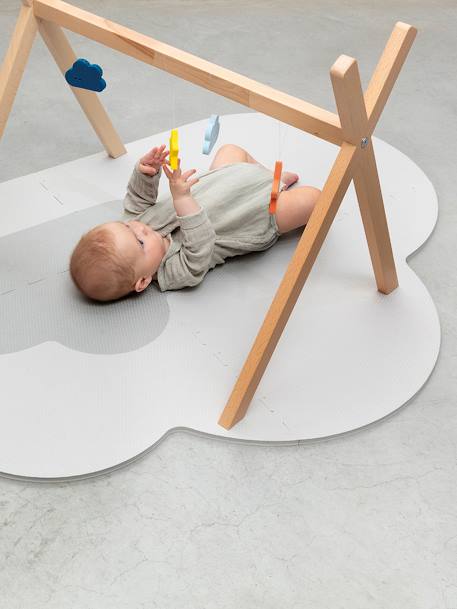 Tapis d'éveil Nuage Small - GRIS PERLE - vertbaudet enfant 