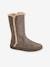 Bottes fourrées fille taupe irisé - vertbaudet enfant 