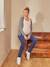 Jean de grossesse slim bandeau sans couture BRUT CF SWATCH+DOUBLE STONE CF SWATCH+GRIS CF SWATCH - vertbaudet enfant 
