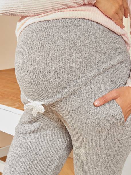 2-delige set homewear voor tijdens de zwangerschap en borstvoeding GRIJS - zie staal/ROZE - zie s - vertbaudet enfant 