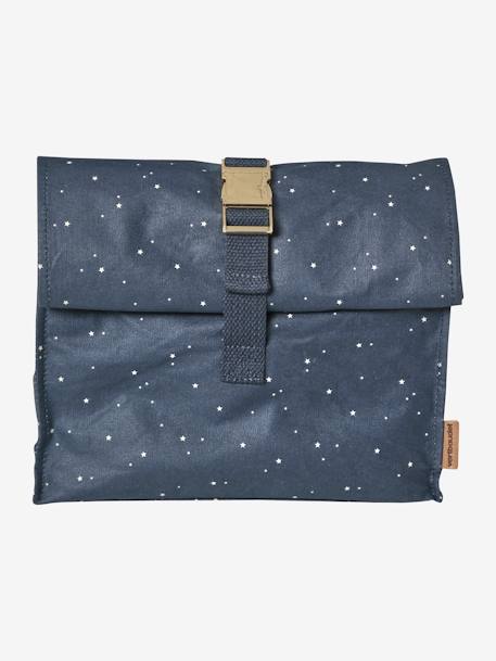 Lunch box en coton enduit marine étoiles - vertbaudet enfant 