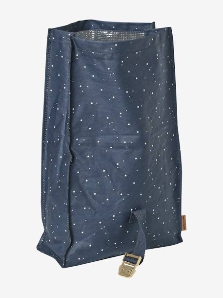 Lunch box en coton enduit marine étoiles - vertbaudet enfant 