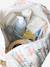 Sac à langer Baby Roll en gaze de coton eau de rose+ivoire imprimé - vertbaudet enfant 