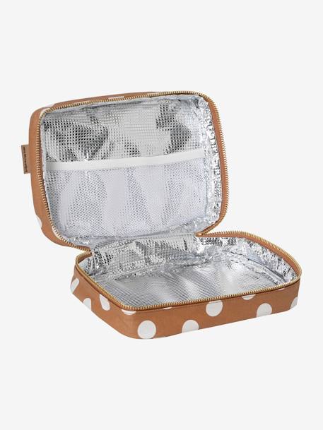 Snack box en coton enduit marine étoile+noisette pois - vertbaudet enfant 