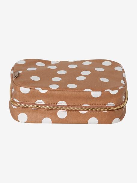 Snack box en coton enduit marine étoile+noisette pois - vertbaudet enfant 