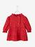 Robe bébé fille en gaze de coton ouverture décalée rouge foncé imprimé+vert foncé imprimé - vertbaudet enfant 