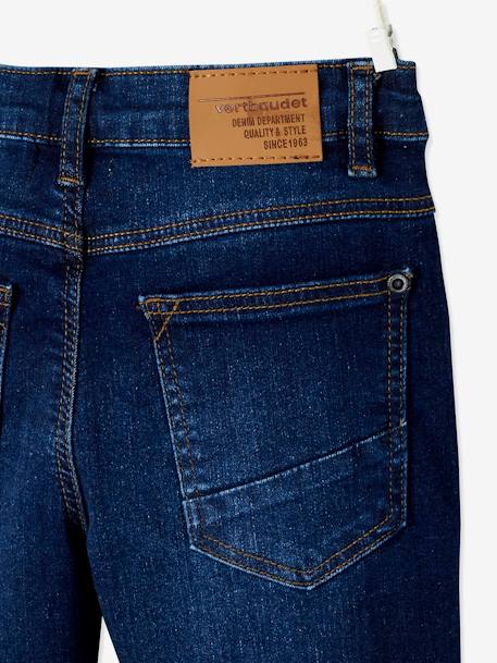 Jean garçon droit morphologique LARGE DENIM BRUT+STONE - vertbaudet enfant 
