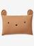 Kussensloop met beer voor baby GREEN FOREST Oeko-Tex® bruin - vertbaudet enfant 