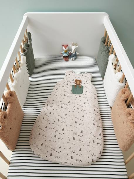 Gigoteuse sans manches GREEN FOREST beige chiné - vertbaudet enfant 
