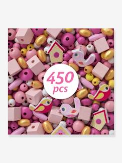 Jouet-Activités artistiques-Perles, mode et coffrets créatifs-Perles Bois -