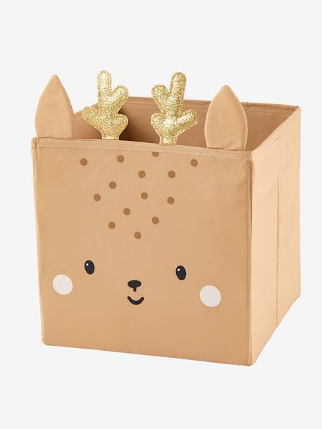 Lot de 3 bacs de rangement animaux GREEN FOREST marron et vert - vertbaudet enfant 