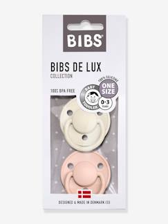 Puériculture-Lot de 2 sucettes-tétines De Lux en silicone BIBS