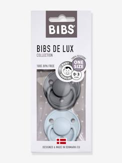 -Lot de 2 sucettes-tétines De Lux en silicone BIBS
