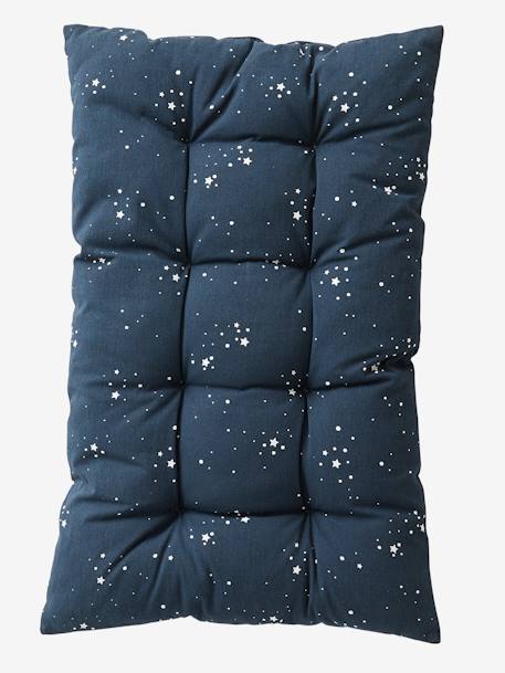 Coussin de banc / coffre marine+moutarde+rose / multicolore - vertbaudet enfant 