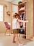 Armoire cannage POÉSIE rose+vert - vertbaudet enfant 