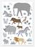 Planche de stickers LILIPINSO - Big five & Cie - animaux jungle multicolore - vertbaudet enfant 