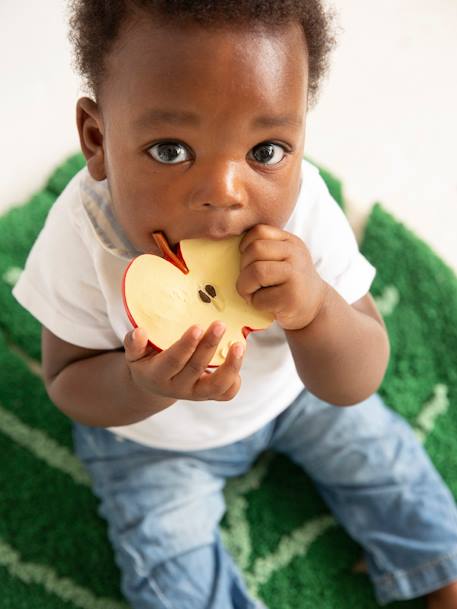 Jouet de dentition Pépita la Pomme - JAUNE - vertbaudet enfant 