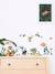 Planche de stickers LILIPINSO - Petits Animaux de la Jungle multicolore - vertbaudet enfant 