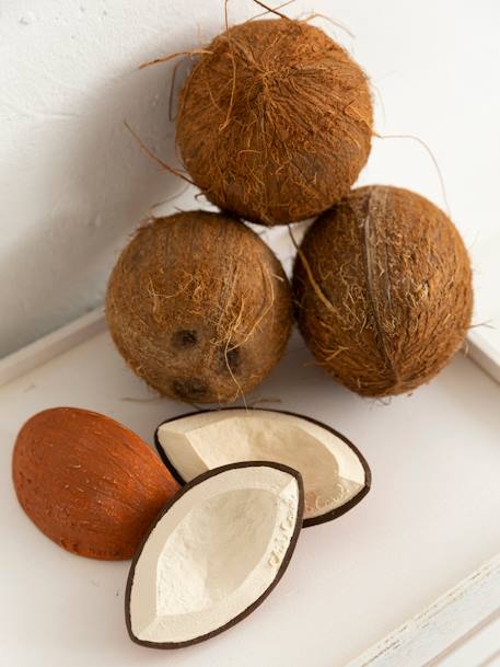 Jouet de dentition Coco la noix de coco - MARRON - vertbaudet enfant 