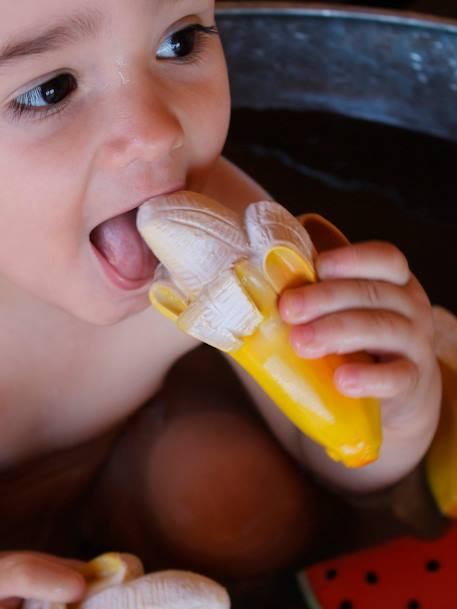 Jouet de dentition Ana la Banane - JAUNE - vertbaudet enfant 