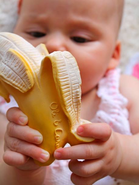 Jouet de dentition Ana la Banane - JAUNE - vertbaudet enfant 