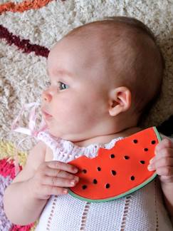 Verzorging-Baby eet en drinkt-Bijtring met fopspeen-Wally de Watermeloen bijtspeeltje - OLI & CAROL