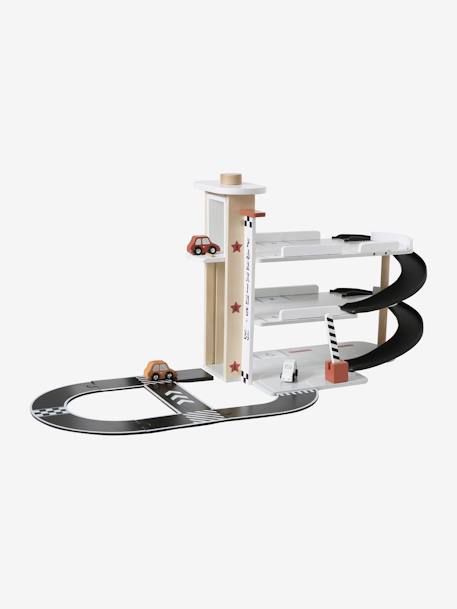 Garage station + service in FSC® hout meerkleurig - vertbaudet enfant 