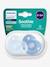 Set van 2 fopspenen voor pasgeborene van Philips AVENT Soothie C½ur Lichtblauw + blauw+Zachtroze + framboosroze - vertbaudet enfant 