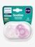 Set van 2 fopspenen voor pasgeborene van Philips AVENT Soothie C½ur Lichtblauw + blauw+Zachtroze + framboosroze - vertbaudet enfant 