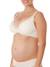 Zwangerschaps- en borstvoedingsbeha Milk CACHE COEUR met beugels BLUSH+BORDEAUXROOD+ZWART - vertbaudet enfant 