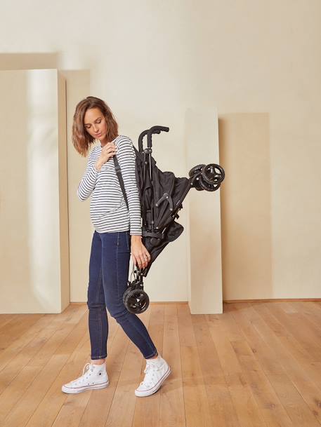 Poussette-canne multiposition  Facilcity 2 noir/gris - vertbaudet enfant 