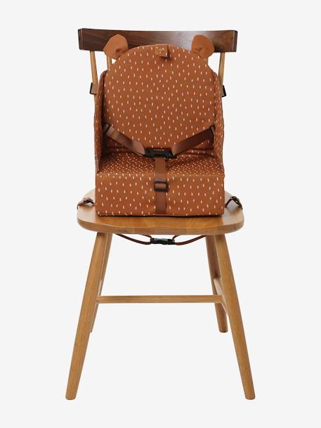 Rehausseur de chaise beige imprimé+blanc imprimé+bleu grisé+écru+GRIS+multicolore+noisette+noisette+rayé blanc+rose pâle - vertbaudet enfant 