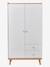 Armoire 2 portes CONFETTI blanc+Vert - vertbaudet enfant 