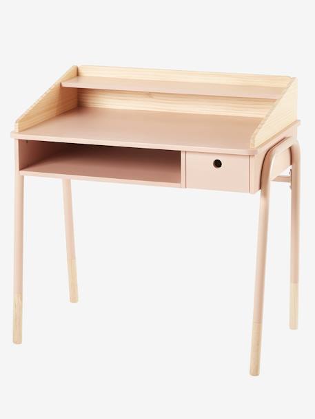 Basisschoolbureau LIGNE AMAZONE GROEN+Roze - vertbaudet enfant 