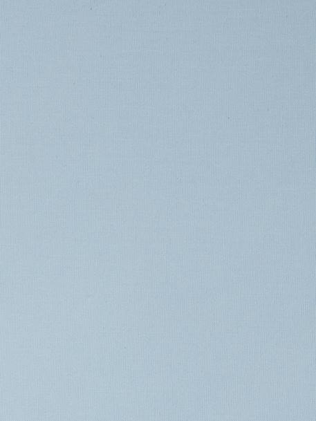 Drap-housse uni enfant anthracite+blanc+bleu clair+bleu jean+bleu vert+corail+gris+lila clair+marine+pistache+rose clair+terracotta+vert - vertbaudet enfant 