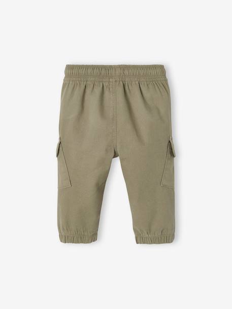 Battlebroek voor baby's cappuccino+kaki - vertbaudet enfant 